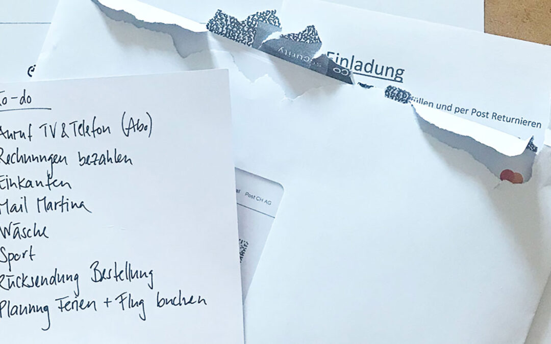 Eisenhowermethode To-Do-Liste